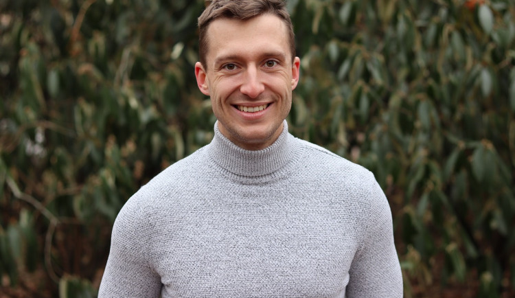 Lídr hnutí, zastupitel a vědec David Pokorný.