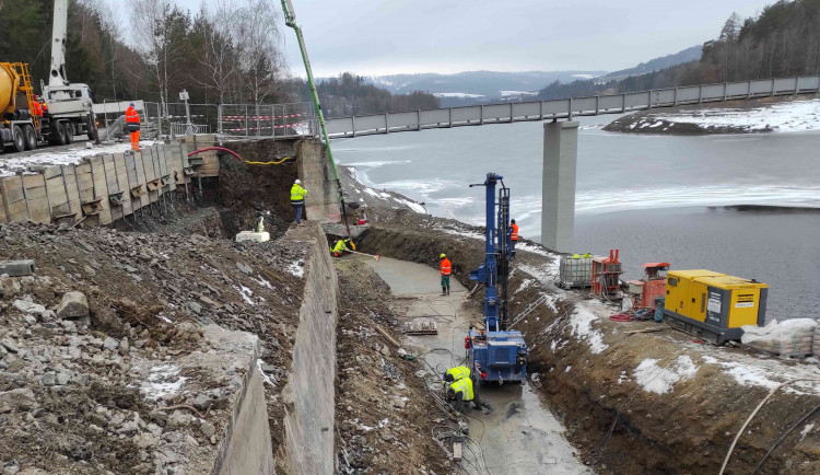 Letovická přehrada má zpět vodu, vodohospodáři navýšili hladinu
