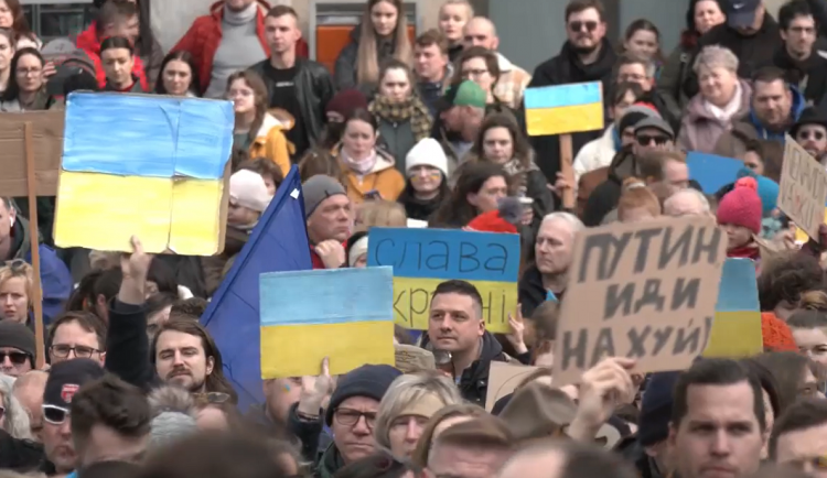 Protest na Dominikánském náměstí