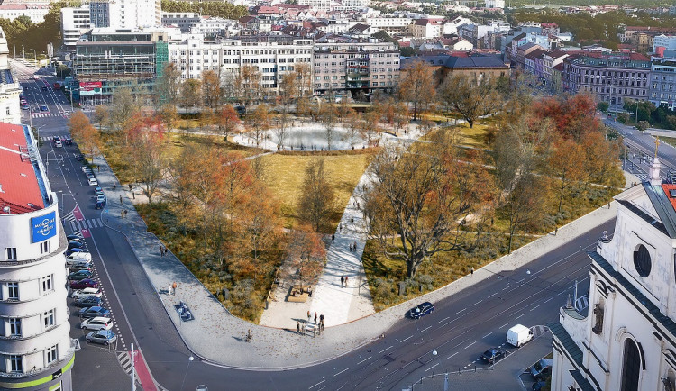 Noví podoba Moravského náměstí