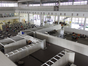 Brněnské výstaviště ubytovalo stovky Ukrajinců