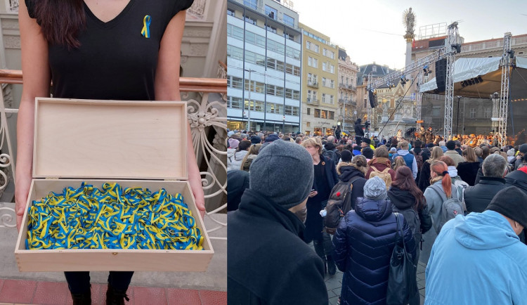 Brno rozehrál benefiční koncert na pomoc ukrajinským dětem