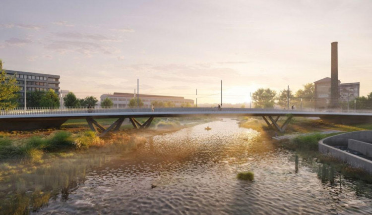 Brno bude mít elegantní most od architektů z Londýna