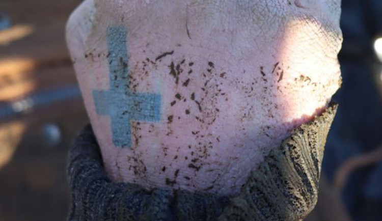 Tetování zemřelého muže