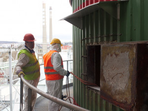 V Brně čistí zařízení na spalování odpadu