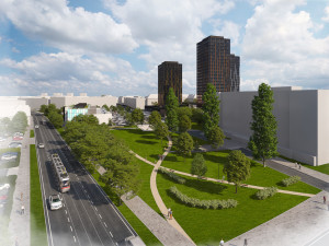 Proměna Šumavské se blíží. Parkovací dům uleví hlavně rezidentům