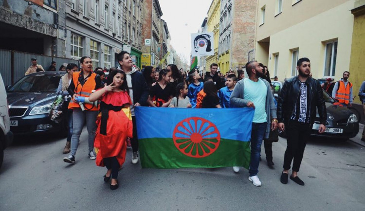 Ilustrační foto. Průvod romské hrdosti.