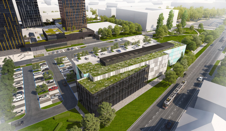 Proměna Šumavské se blíží. Parkovací dům uleví hlavně rezidentům