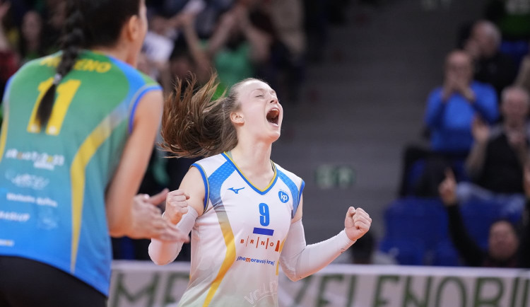 Radost brněnských volejbalistek