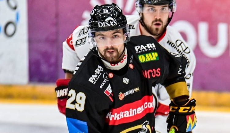 Radek Koblížek v dresu Oulu