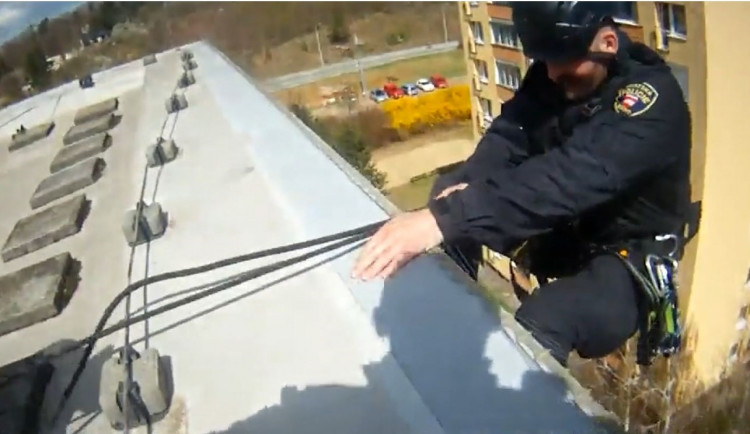 Slaňování k seniorce