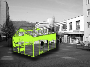 Blansko poznává umění. Přijďte si vyměnit semínka, lákají autoři skleníku na náměstí