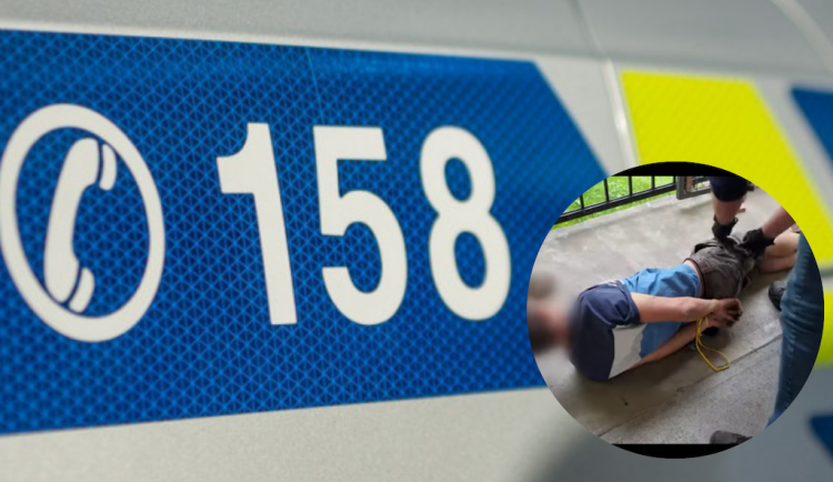 Policisty v Brně přivítal narkoman. Z okna na ně házel pervitin