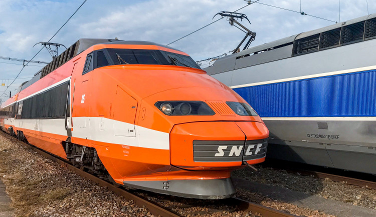 Do Jihlavy zavítá legendární rychlovlak TGV. Zájemci si mohou prohlédnout bistrovůz i první třídu