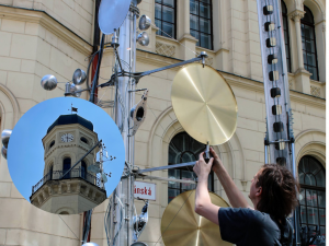 Brno obdivuje nové umělecké dílo, na které hraje vítr