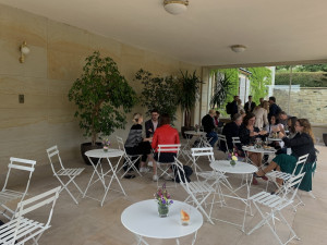 Z bývalé kuchyně brněnské vily Stiassni je kavárna. Vzdává hold první republice i slavnému architektovi