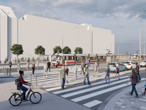 Brno omezí dopravu u hlavního nádraží. Řidiči už neodbočí doleva ke Grandu