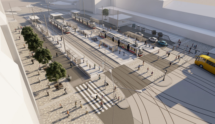 Brno omezí dopravu u hlavního nádraží. Řidiči už neodbočí doleva ke Grandu