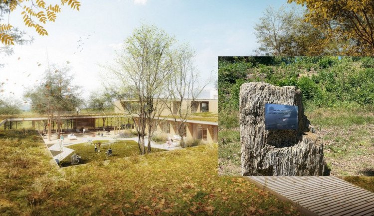 Základní kámen stavby a vizualizace dětského hospice