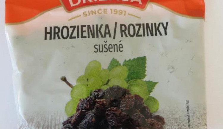 Potravináři z Brna našli ve slovenských rozinkách zakázaný olej