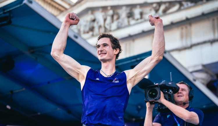 Adam Ondra po nedělním vítězství