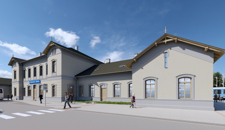 Vlakem do Brna pohodlněji. Sokolnice dostane novou nádraží budovu