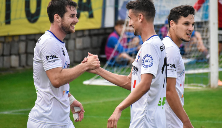 Radost fotbalistů Líšně