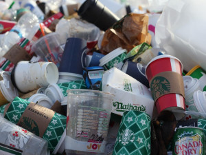 Češi ročně spotřebují stovky milionů plastových kelímků a obalů na jídlo