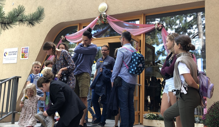 První školní den ve Waldorfské škole Brno