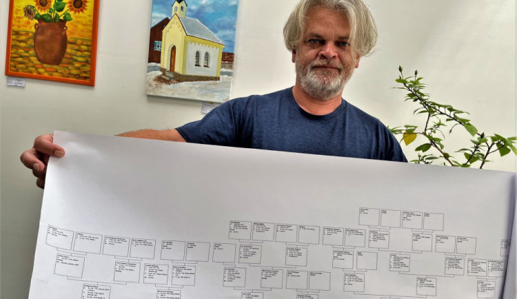 Vytváření rodokmenů a pátrání po dávných předcích mě baví i živí, říká příbuzný kata