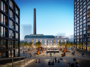 Začala výstavba Nová Zbrojovky. Do pár let dá Brnu byty, kanceláře i náměstí