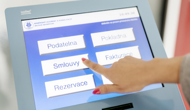 Moderní bezbariérové klientské centrum BVK v Brně Pisárkách