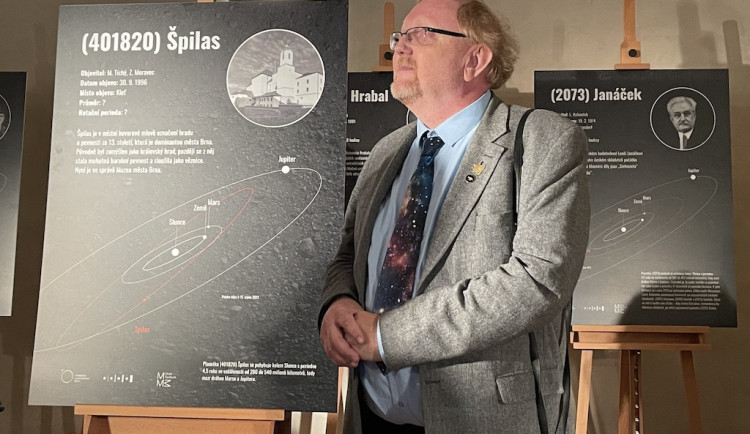 Jeden z objevitelů planetky, Miloš Tichý