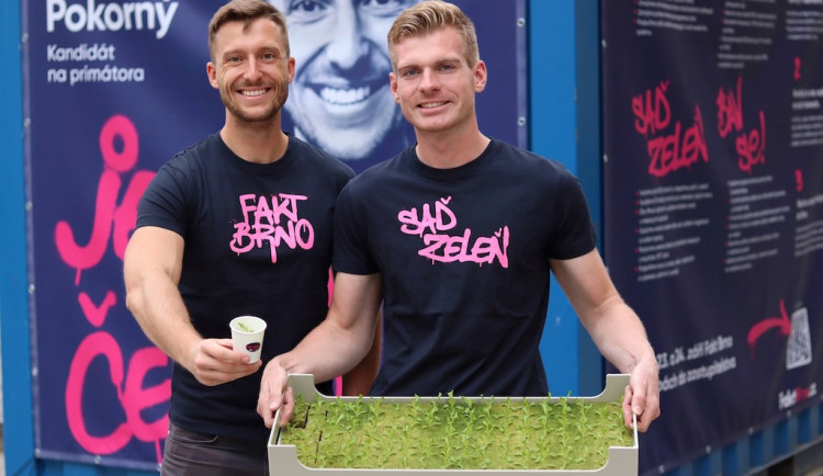 Saď zeleň s námi, nabádají kandidáti Fakt Brno