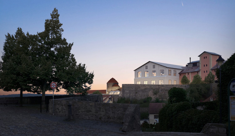 Návrh možné podoby chrámu vína ve Znojmě