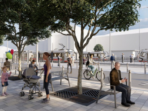 Brno na podzim přestaví prostor před nádražím a vyžene z něj auta