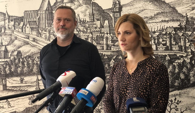 Náměstek Robert Kerndl (ODS) a primátorka Markéta Vaňková (ODS)