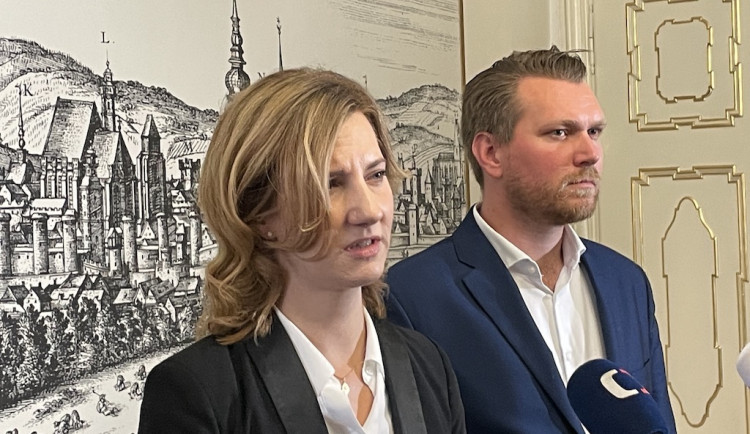 Markéta Vaňková (ODS) a Tomáš Aberl (TOP 09)