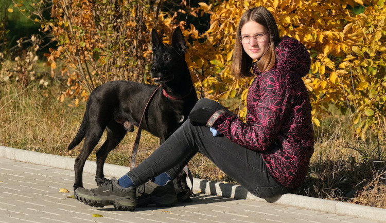 Zuzana Marečková s Aranem