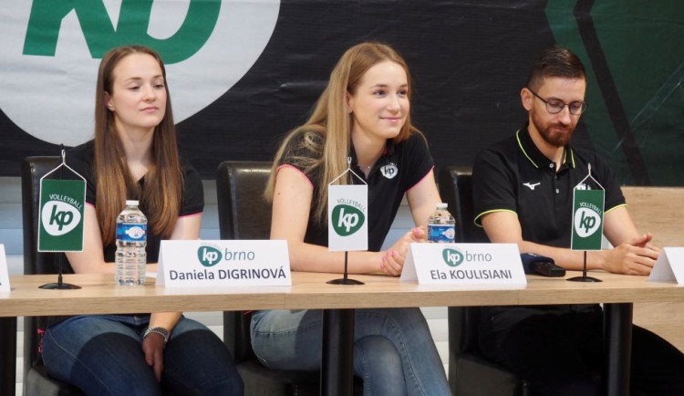 Brněnské volejbalistky sní o titulu. Vyzbrojily se hráčkami z Balkánu