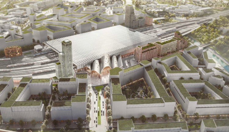 Nové nádraží v Brně nakreslí nizozemští architekti, hlásí železničáři