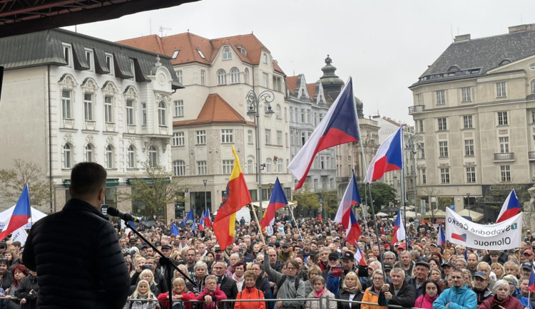 Demonstrace na Zelném trhu