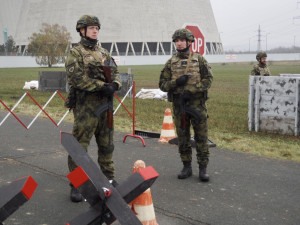 Dukovanskou elektrárnu před nepřítelem ubráníme, dokázali si vojáci a policisté