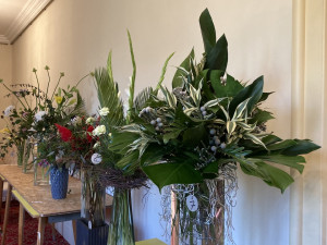 Vilu v Brně zaplavili milovníci rostlin. Soutěžili, kdo je šikovnější květinář