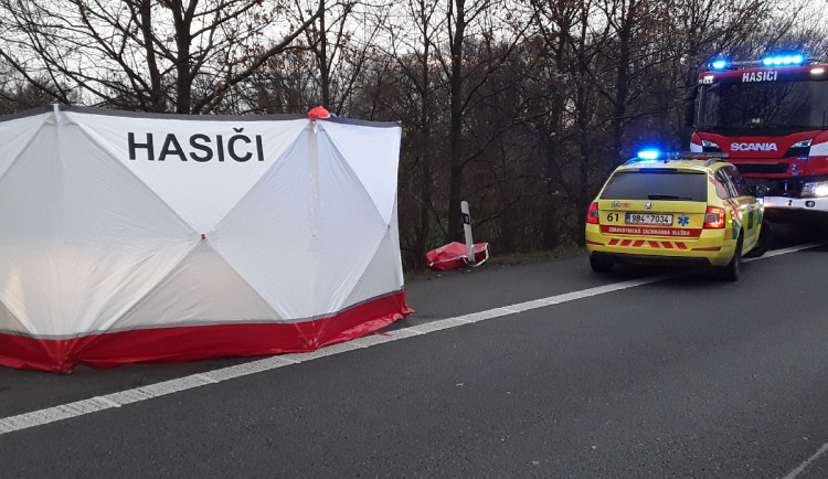 Na Vyškovsku vjelo auto do stromu. Jedna žena zemřela, další jsou zranění
