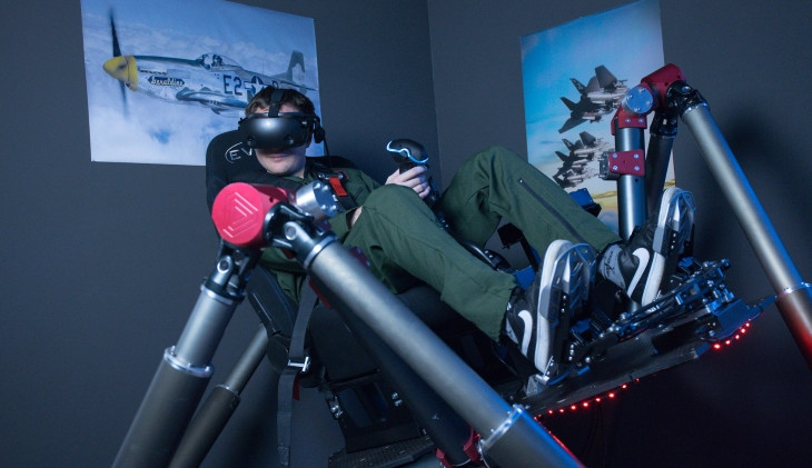 Letecké simulátory Buď Pilot otevírají nový plně pohyblivý simulátor