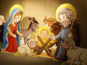 Pohádkový betlém od Veroniky Balcarové