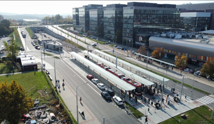 V Brně se otevře druhý největší přestupní terminál. Přesunou se tam šaliny i autobusy