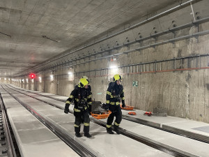 V Brně ví co dělat, když v nejdelším tramvajovém tunelu hoří šalina