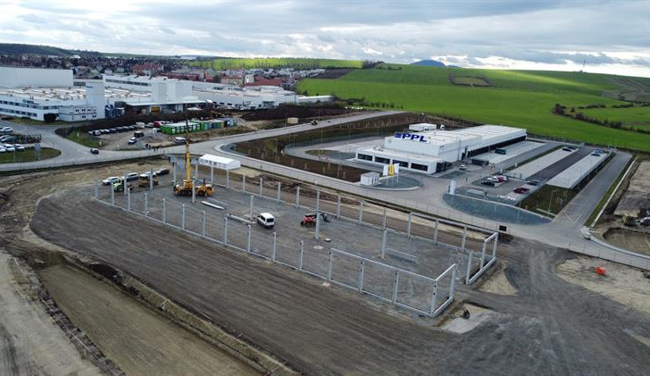 Hustopeče u Brna vyhlíží nový nákupák. Roste v průmyslové zóně